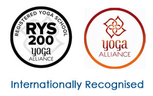Ajarya Yoga Teacher Training Registerd with Yoga Alliance USA
